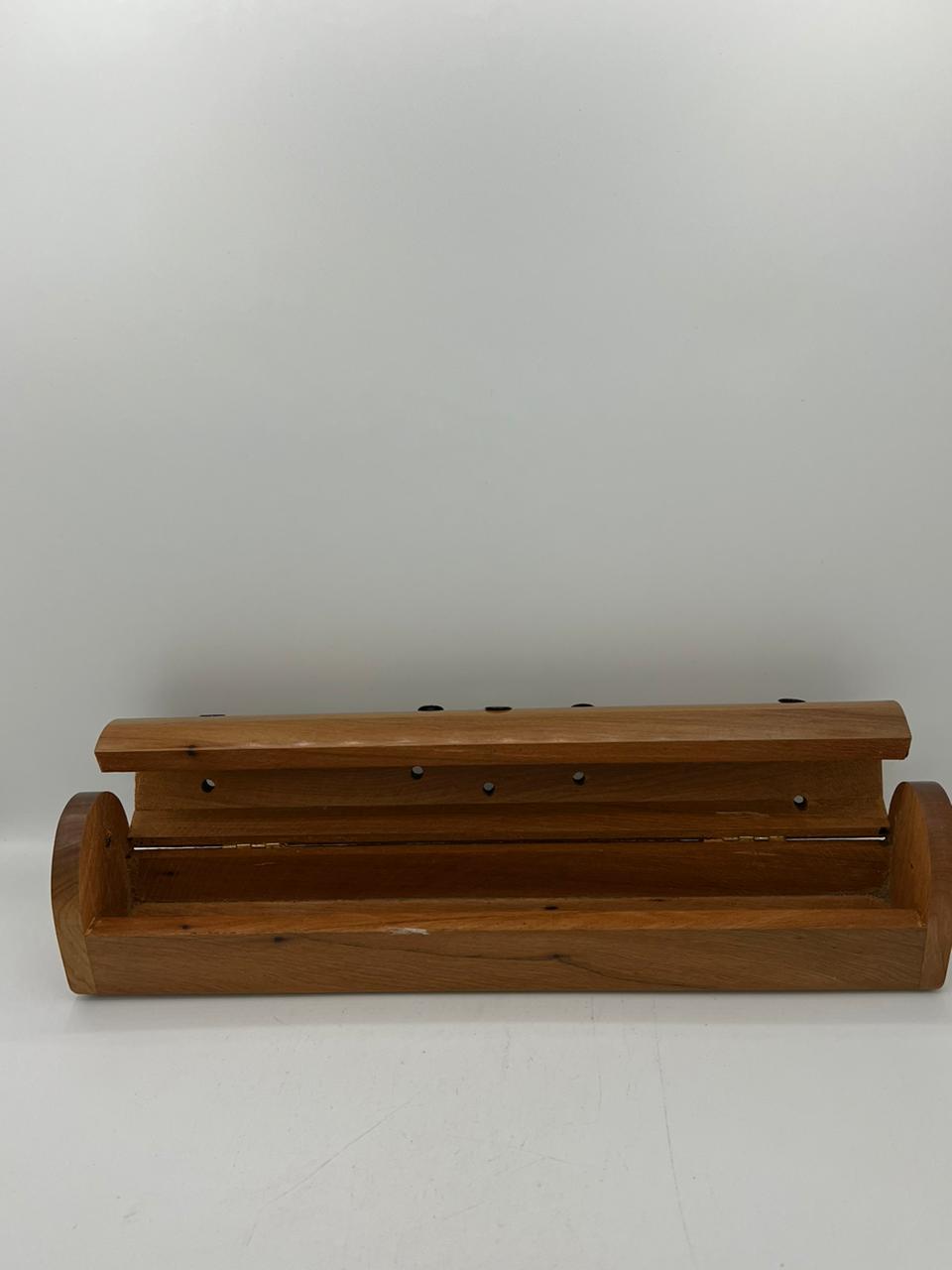 Handcrafted Thuya Wood Incense Box - Elegant Decor and Luxury Design for Meditation