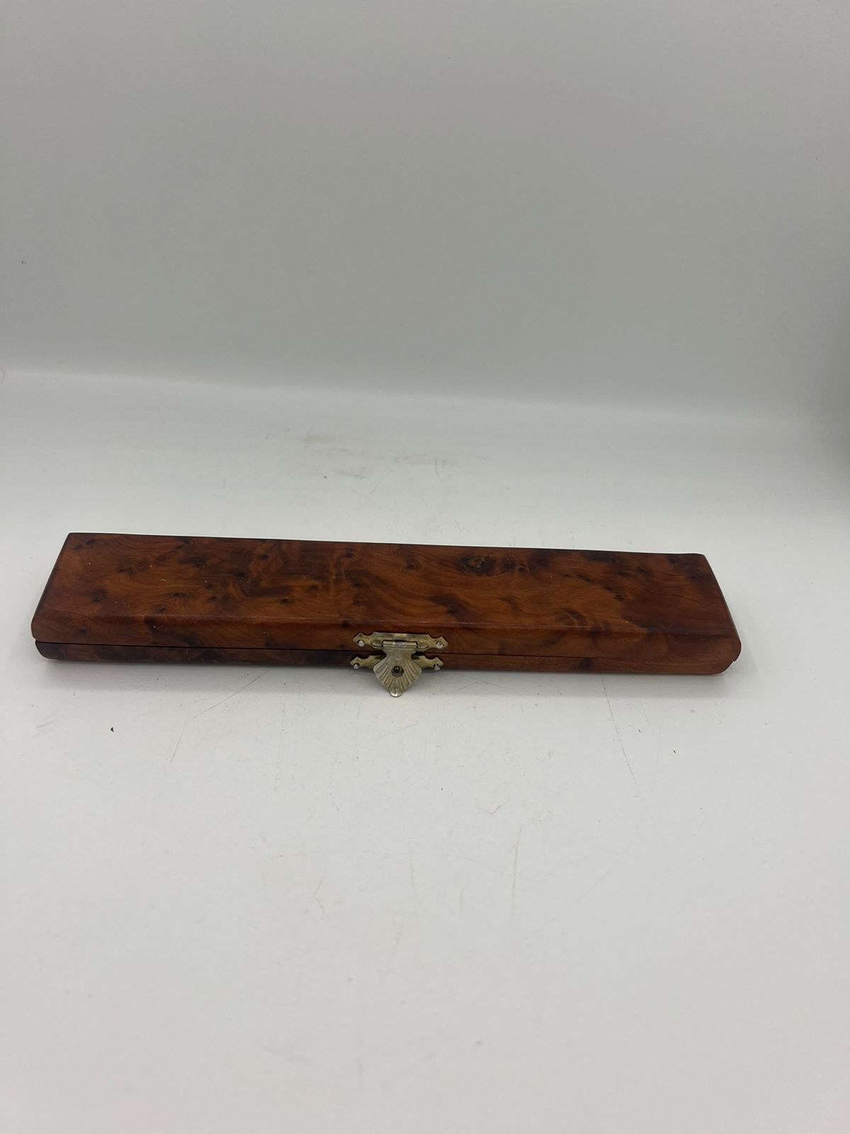 Luxurious Decorative Wooden Pen Box | Elevate Your Desk Deco