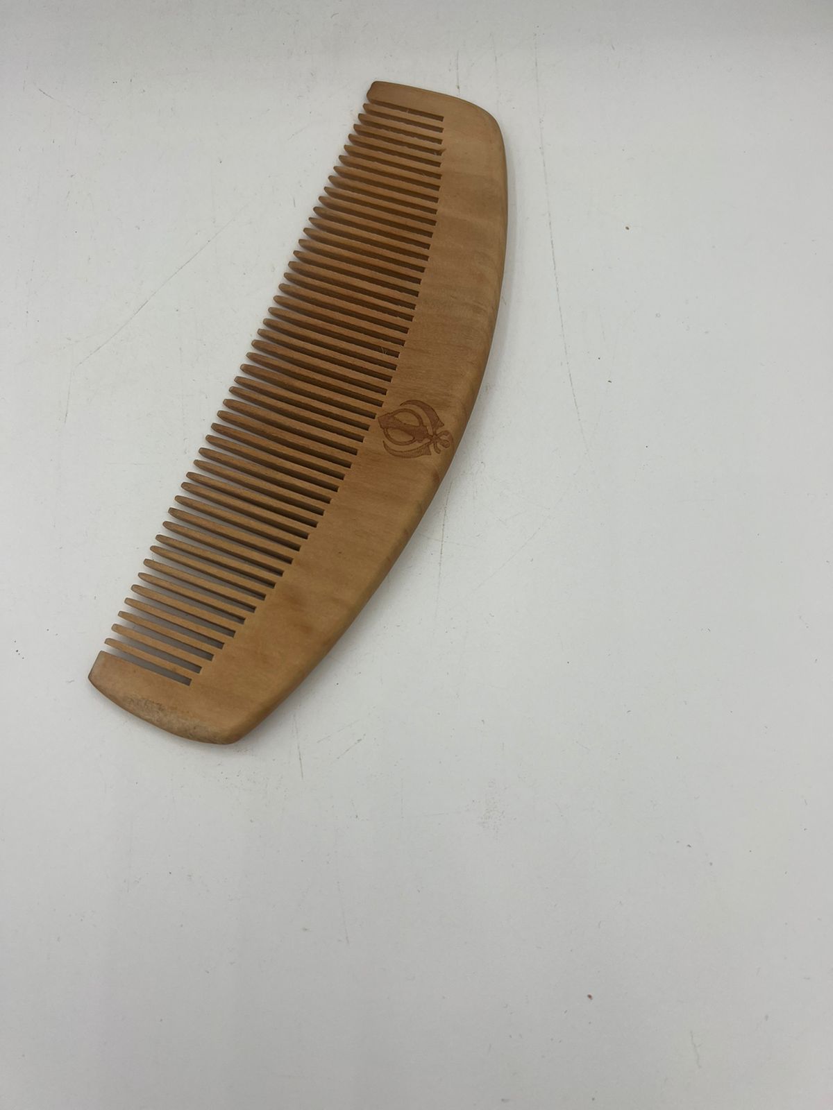 Anti Static Beard Hair Natural Wooden Comb Mustache & Beard Grooming