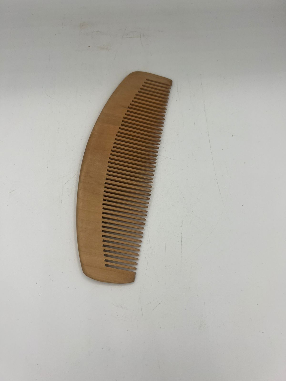 Anti Static Beard Hair Natural Wooden Comb Mustache & Beard Grooming